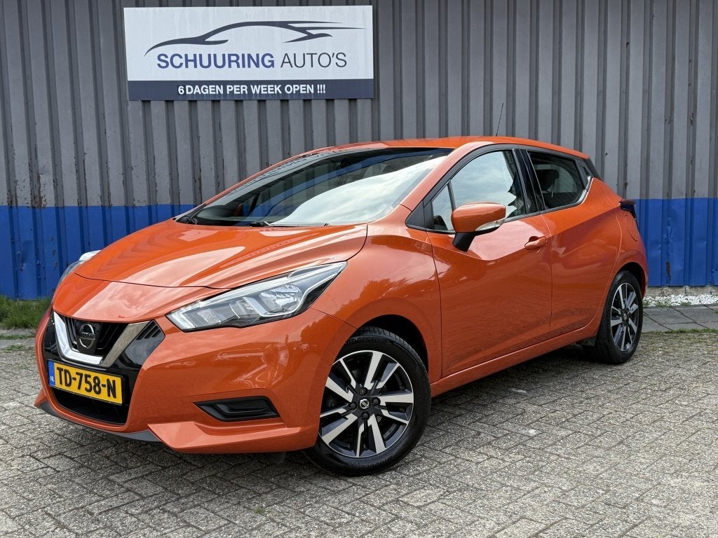 Nissan Micra 1.0L Acenta (bj 2018), 945 kg, Gebruikt, Overige kleuren, Origineel Nederlands