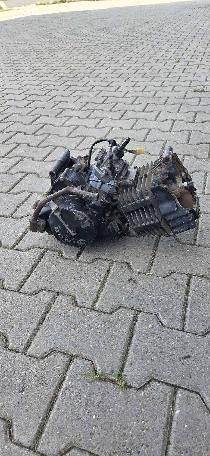 Honda mt8 mb8 blok 80cc 5bak met een 18mm keihin, Ophalen of Verzenden, Zo goed als nieuw, Blok, Honda mt mtx mb mtx mb mbx nsr ns1
