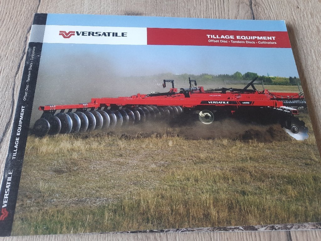 FOLDER TREKKER VERSATILE TILLAGE EQUIPMENT USA, Verzenden, Nieuw