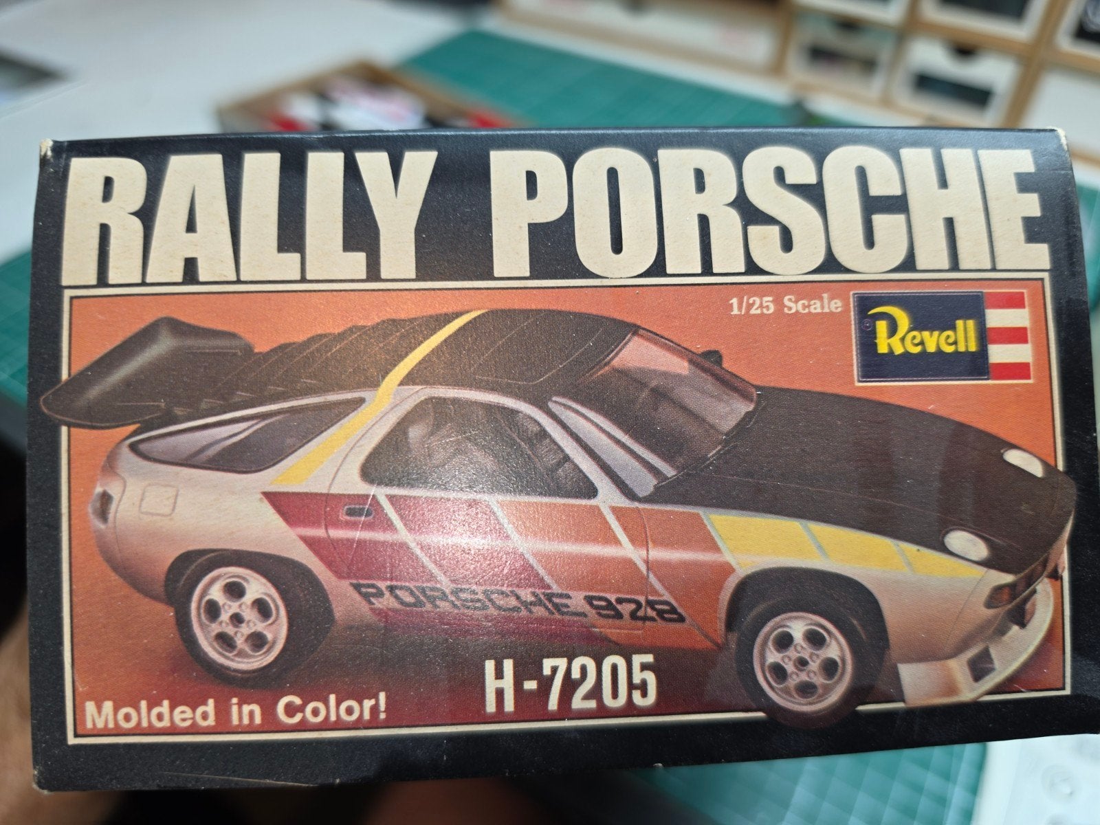 Revell 7205 Rally Porsche 928., Hobby en Vrije tijd, Auto, Revell, Groter dan 1:32, Ophalen of Verzenden