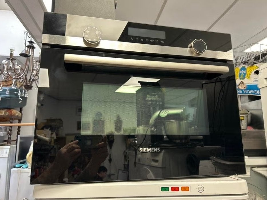 inbouw combi oven met grillfunctie is., Ophalen of Verzenden, Gebruikt