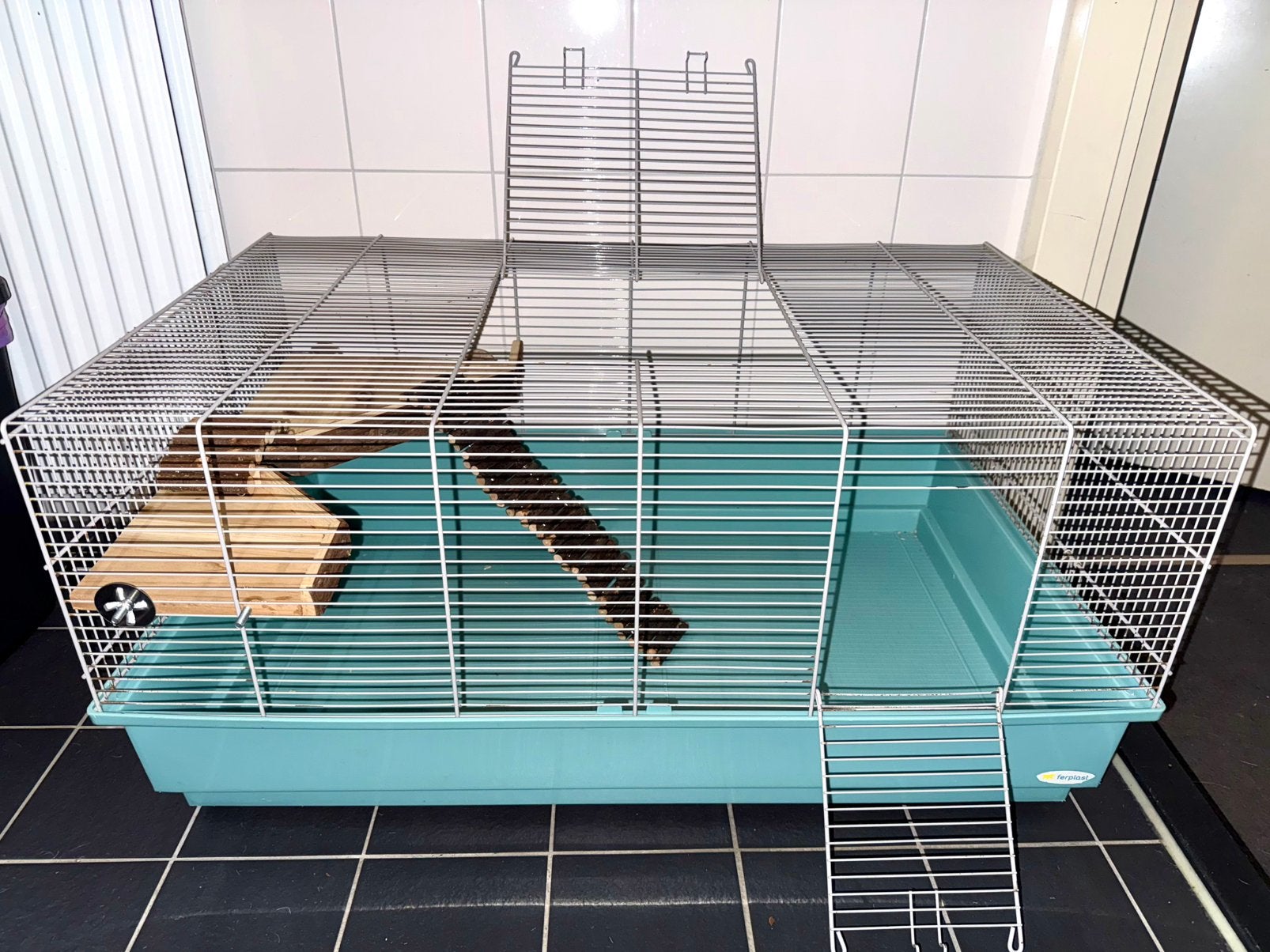 Ferplast Mary grote hamsterkooi, Dieren en Toebehoren, Knaagdieren en Konijnen | Hokken en Kooien, Kooi, Gebruikt, Muis, 75 tot 110 cm