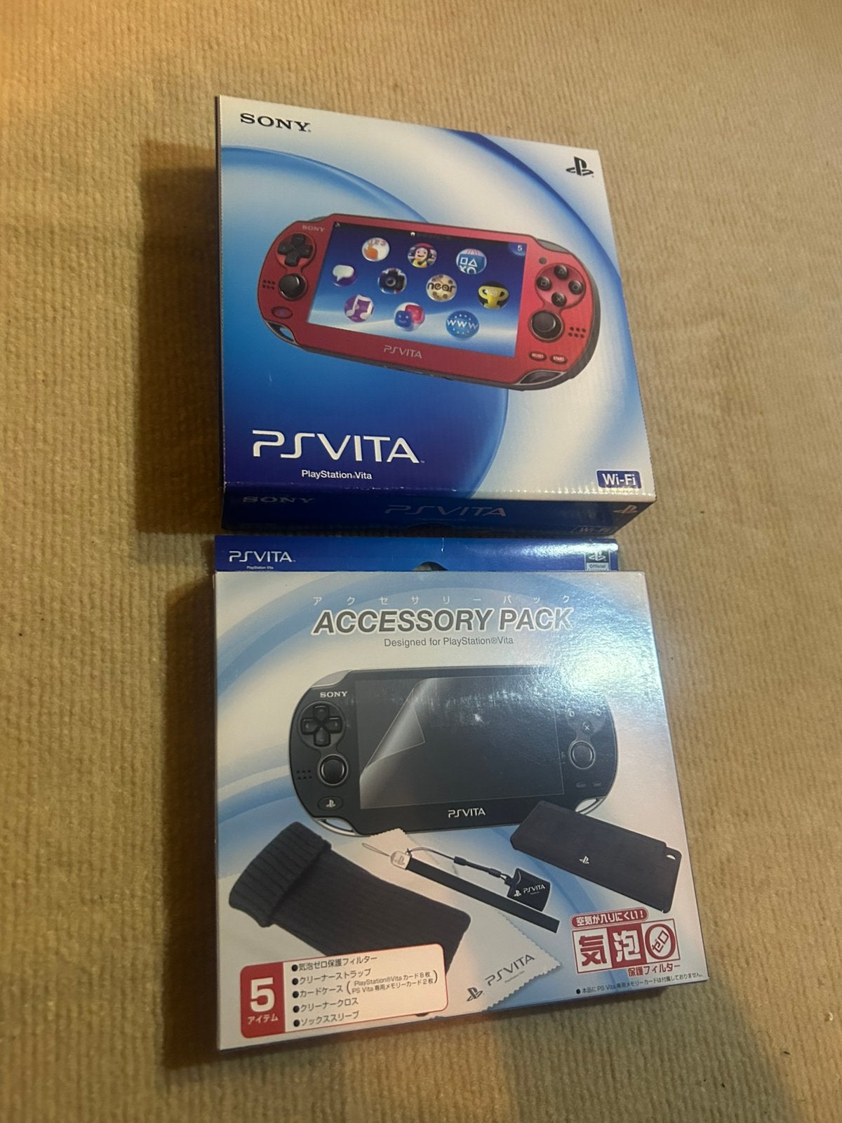 Sony PS Vita PCH-1000 OLED + originele Accessory Pack, 1 speler, Ophalen of Verzenden, Zo goed als nieuw
