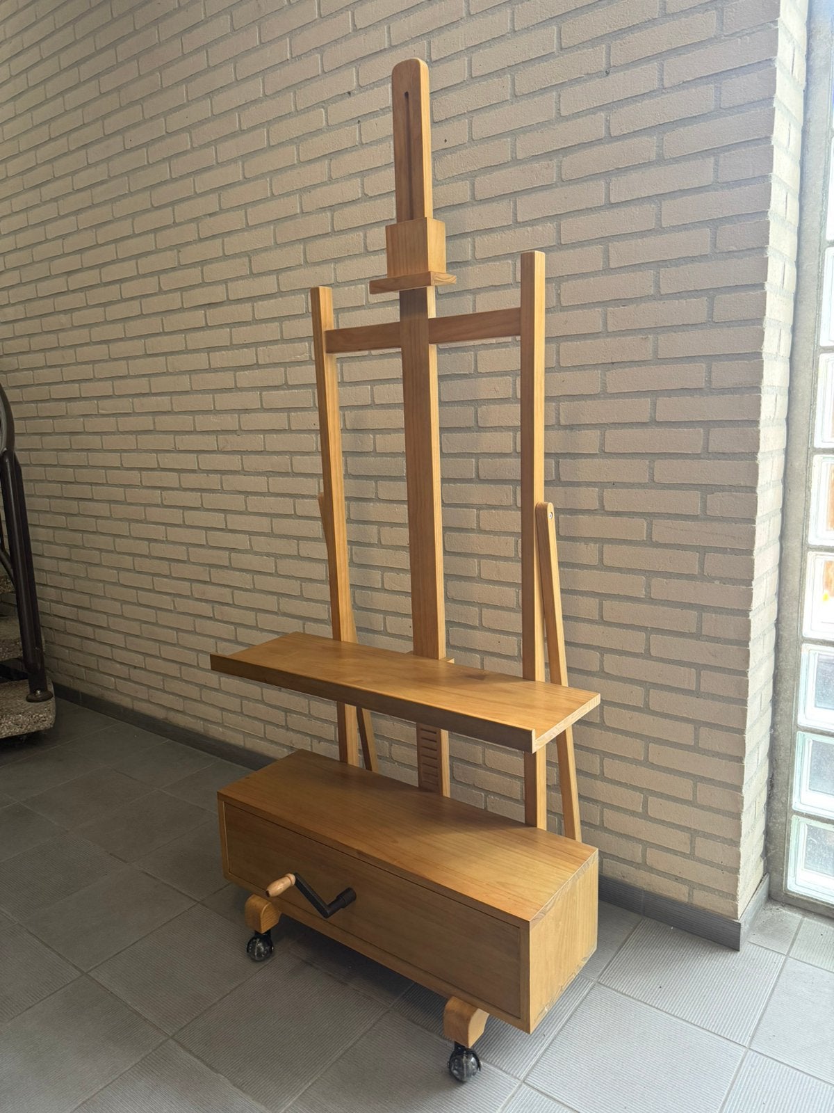TV ezel, Huis en Inrichting, Kasten | Televisiemeubels, Gebruikt, 150 tot 200 cm, 50 tot 100 cm, 25 tot 50 cm, Overige houtsoorten
