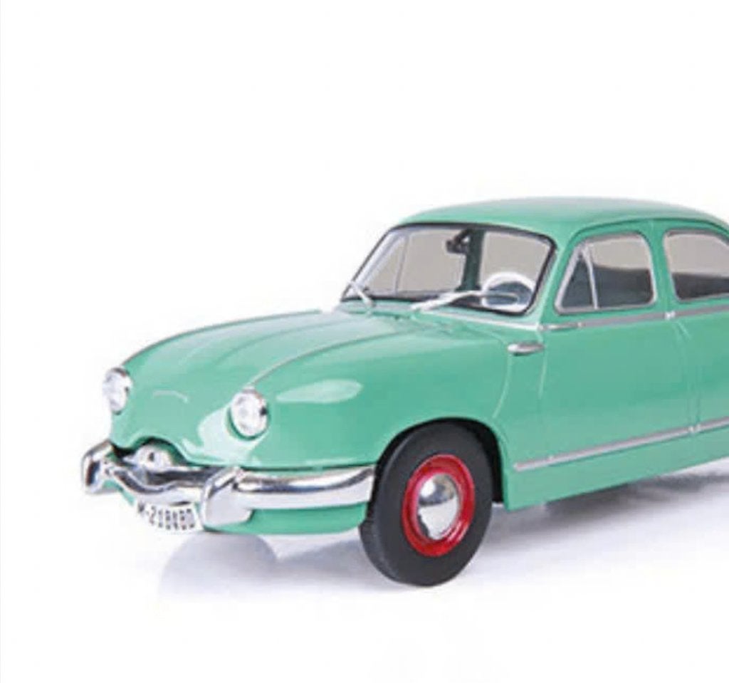 PANHARD DYNA Z '58 groen 1/24 Spaanse coches inolvidables 68, Hobby en Vrije tijd, Verzenden, Nieuw, Auto, Overige merken