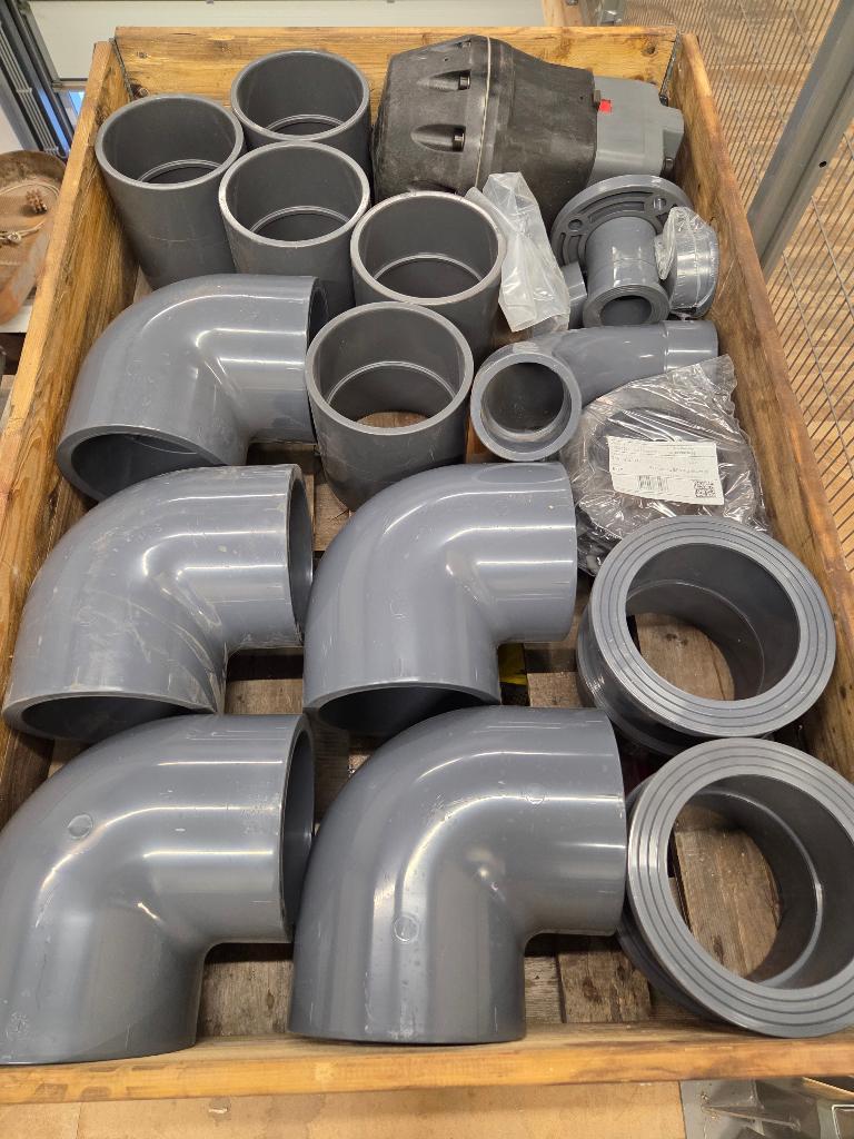 PVC druk buis bochten afsluiter, Ophalen, Bochten, Pvc, Nieuw