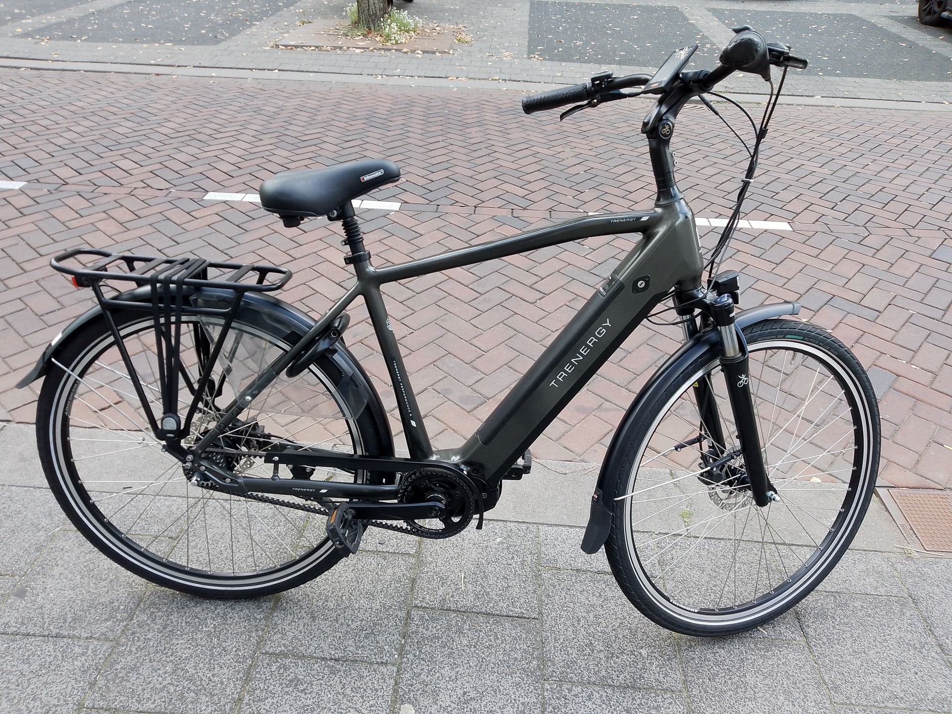 Trenergy Performance S h53 elektrische fiets mid.motor+belt