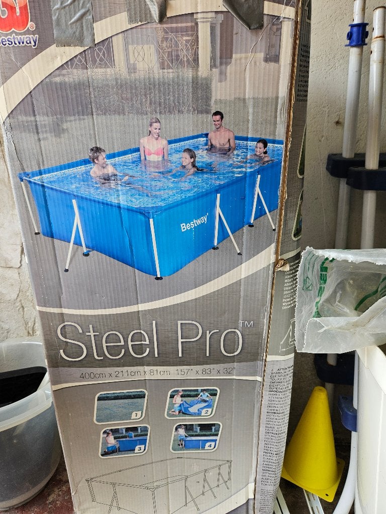 Bestway steel pro!, Ophalen, Gebruikt, 200 tot 300 cm, 80 tot 120 cm