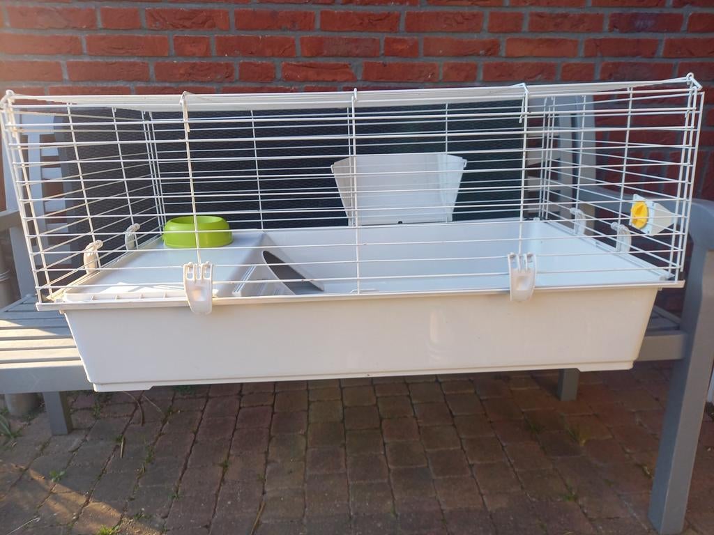 Cavia/ knaagdierhok, Kooi, Gebruikt, 75 tot 110 cm, Cavia