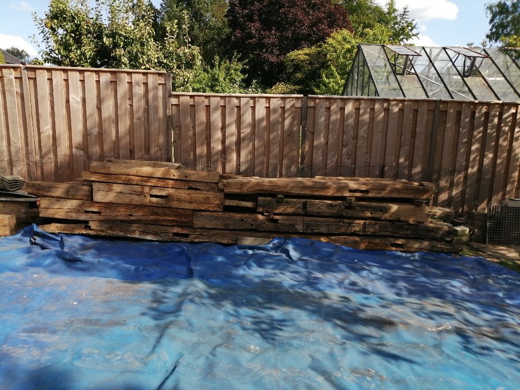 Gebinten eiken, Ophalen, Eiken, Plank, 50 mm of meer