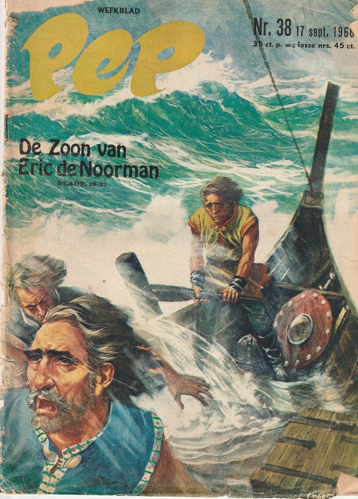Pep weekblad nr.38 17 September 1966, Boeken, Eén stripboek, Ophalen of Verzenden, Gelezen