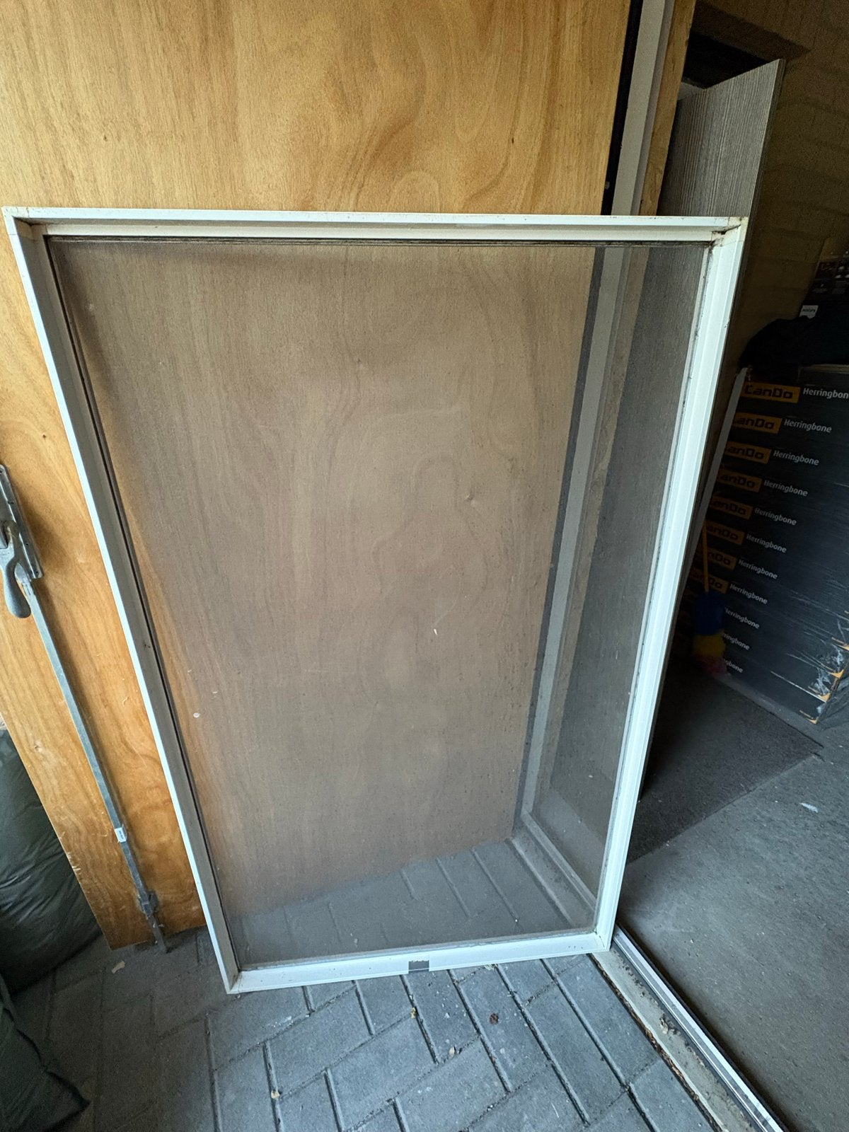 Inzethor bruynzeel 90x150cm, Doe-het-zelf en Verbouw, Ophalen, Gebruikt, 80 tot 100 cm, Overige typen
