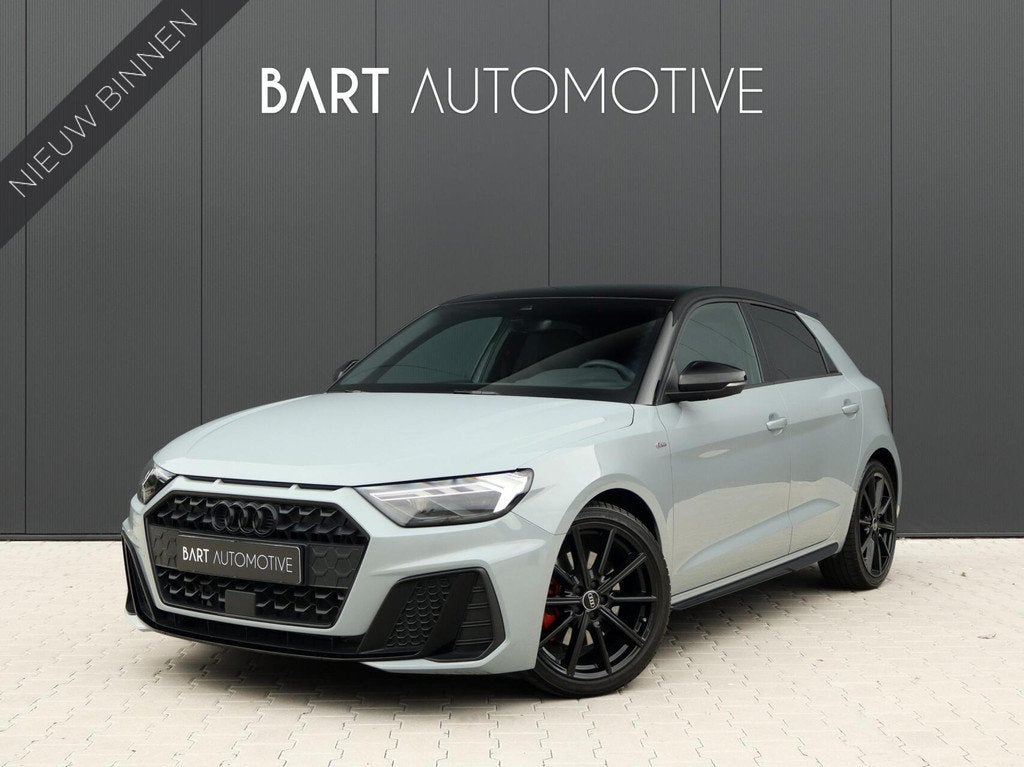 Audi A1 Sportback 35 TFSI S-Line|Camera|Matrix|Stoelverwarmi, Auto's, Audi, Zwart, 4 cilinders, 150 pk, Leder en Stof