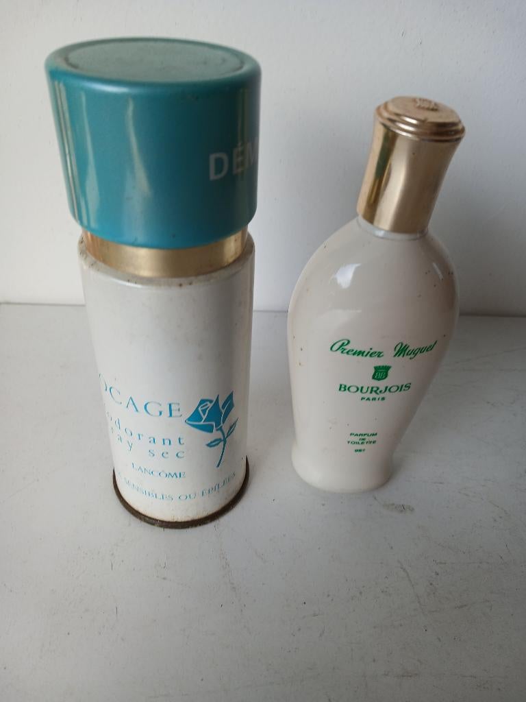 RARITIET !!! jaren 50-60 Bourjois parfum de toilette en, Verzamelen, Verzenden, Gebruikt, Parfumfles