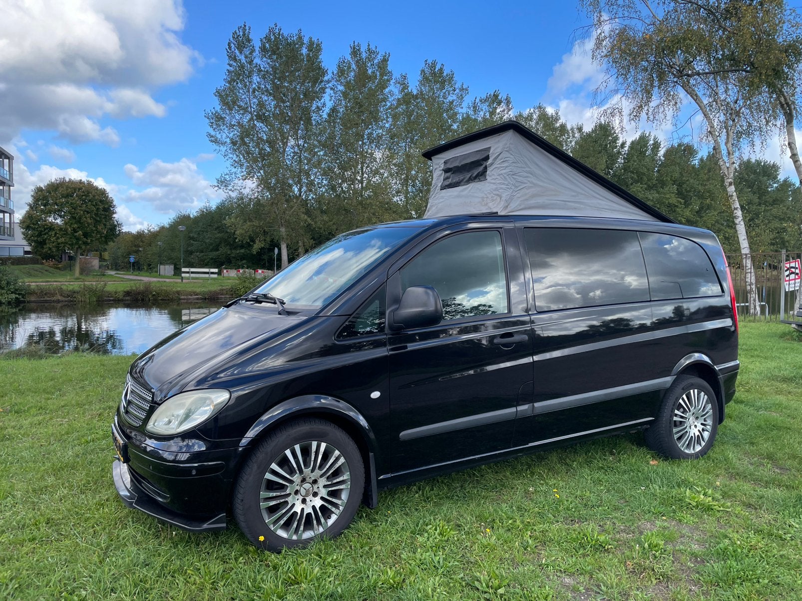 Mercedes vito 3.0 V6 Camper 7zits automaat, Automaat, Buscamper of Camperbus, Tot en met 2, Mercedes-Benz