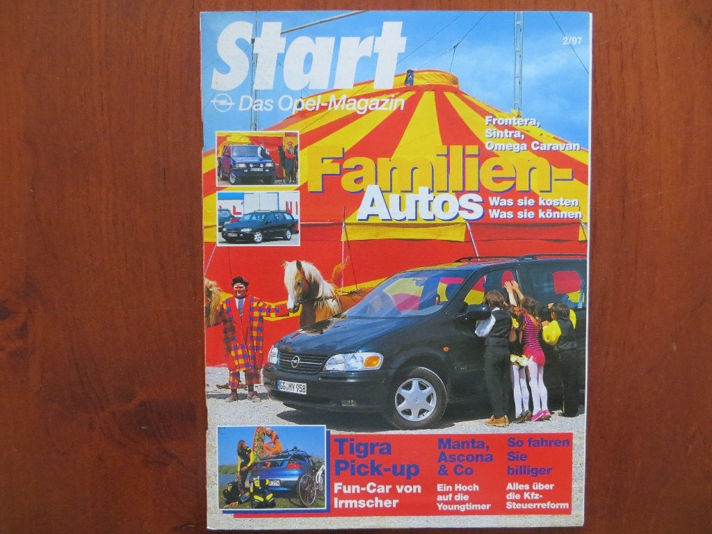 Opel Start nr. 2 1997 inclusief poster, Ophalen of Verzenden, Nieuw, Opel