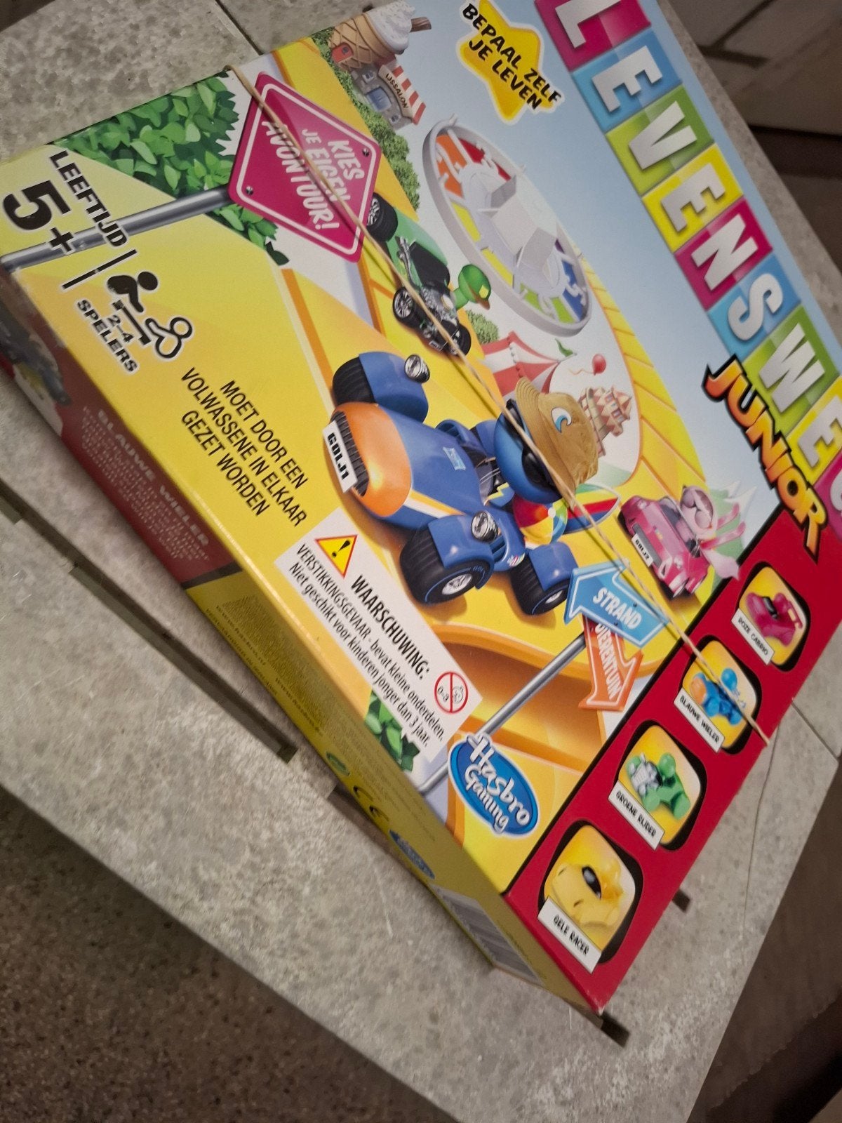 Levensweg Junior Bordspel - Zo goed als nieuw, Ophalen of Verzenden, Hasbro, Nvt, Nvt