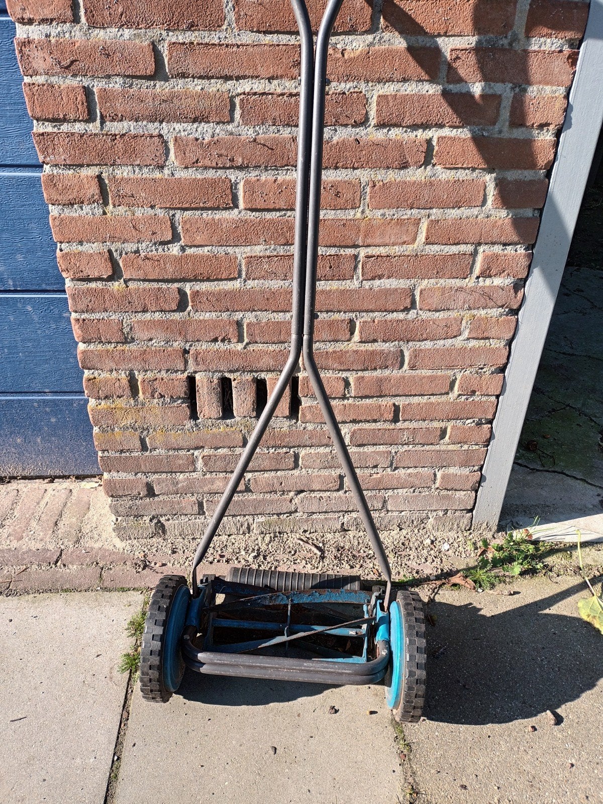 Handgrasmaaier - Perfect voor kleine tuinen, Ophalen, Gebruikt, Handgrasmaaier, Minder dan 30 cm