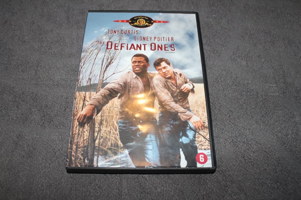 DVD The Defiant Ones, Gebruikt, Ophalen of Verzenden, Thrillers en Misdaad, 1940 tot 1960