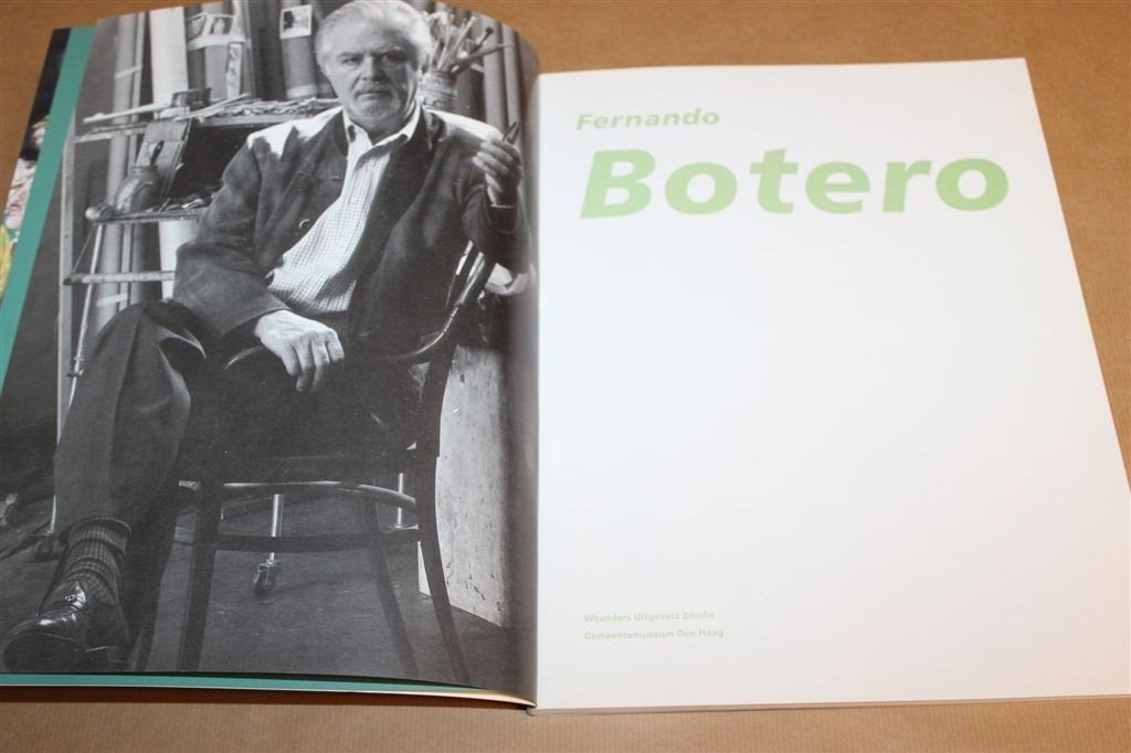 Fernando Botero — Overzicht van het Werk, Gemeentemuseum, Ophalen of Verzenden, Zo goed als nieuw