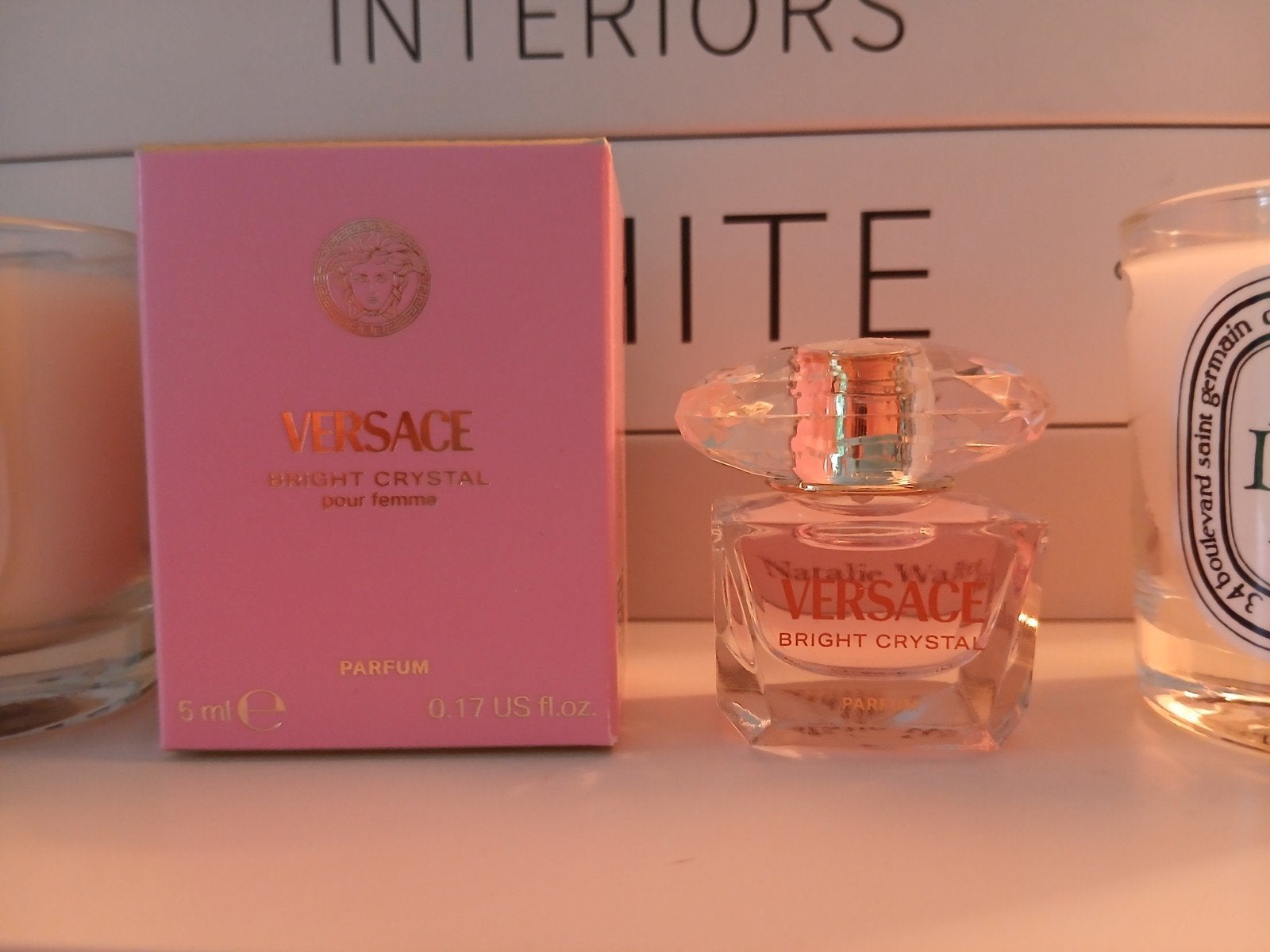 Nieuwe 5 ML Miniatuur Versace Bright Crystal Parfum nu €9,95, Sieraden, Tassen en Uiterlijk, Uiterlijk | Parfum, Nieuw, Ophalen of Verzenden