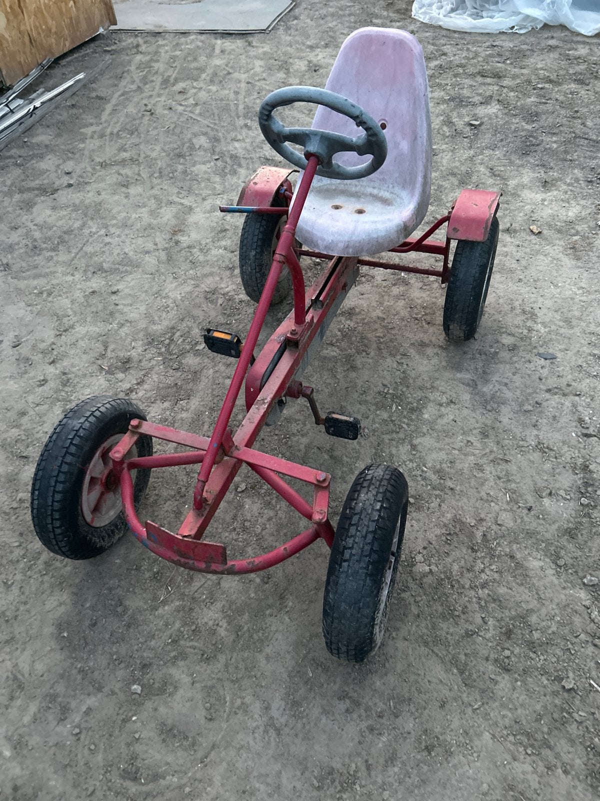 Mammoet skelter, Kinderen en Baby's, Speelgoed | Buiten | Skelters, Ophalen, Gebruikt, Mammoet
