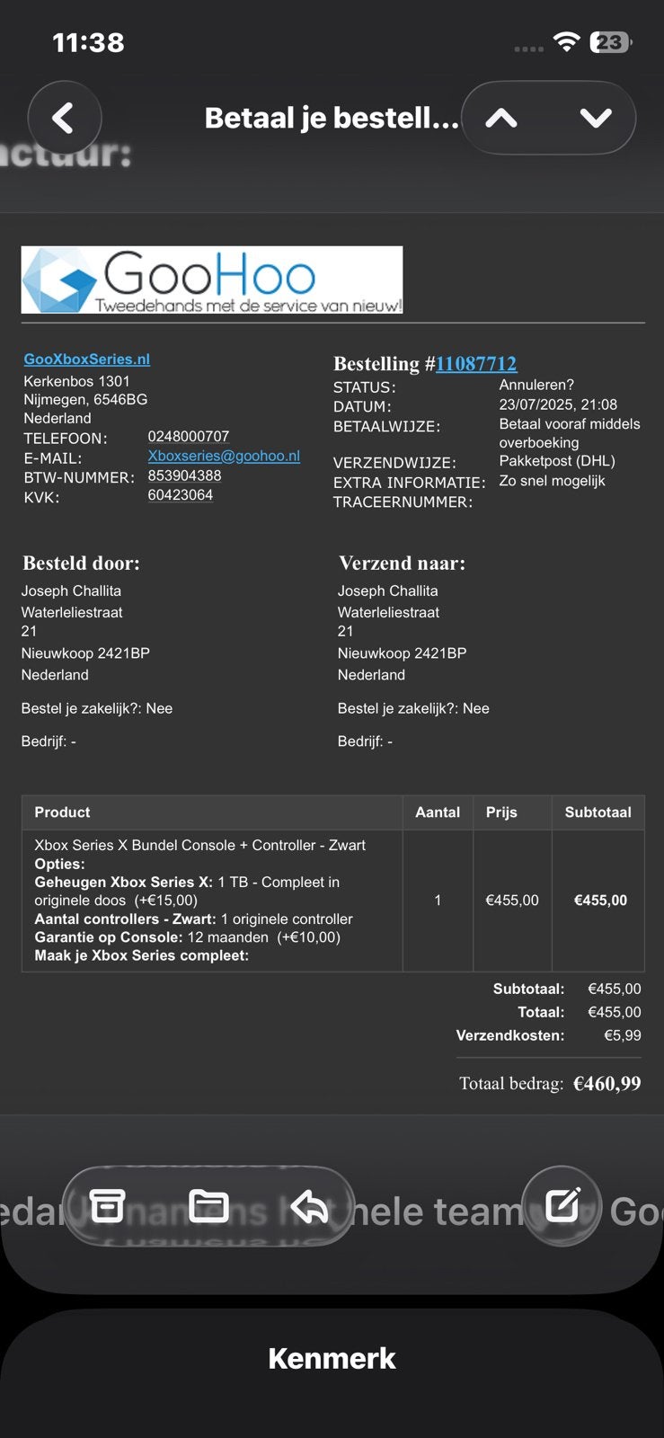 Xbox Series X 1TB met 1X original controller