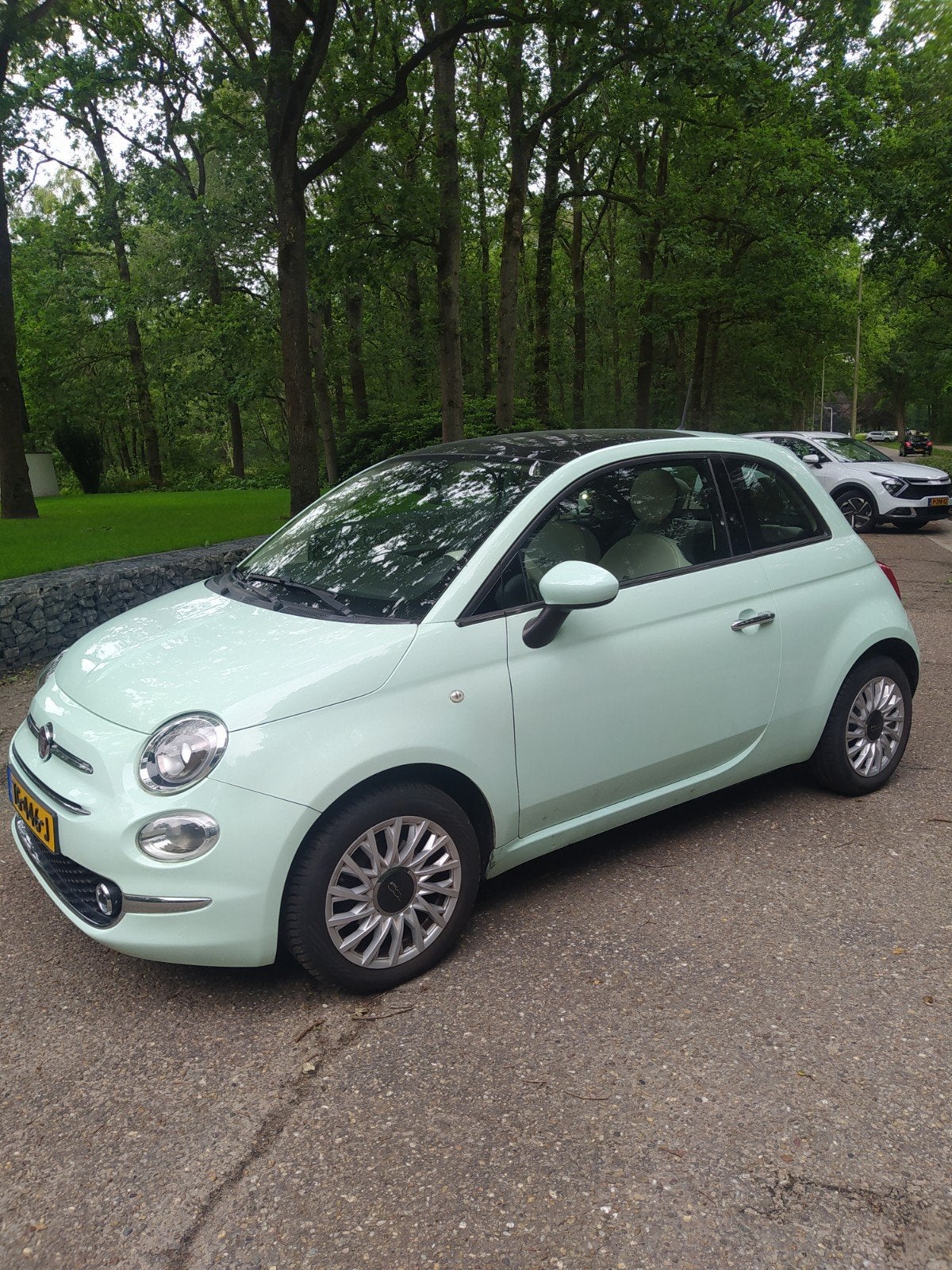 Fiat 500 1.2 2016 Groen, Auto's, Voorwielaandrijving, 1242 cc, 4 cilinders, 840 kg