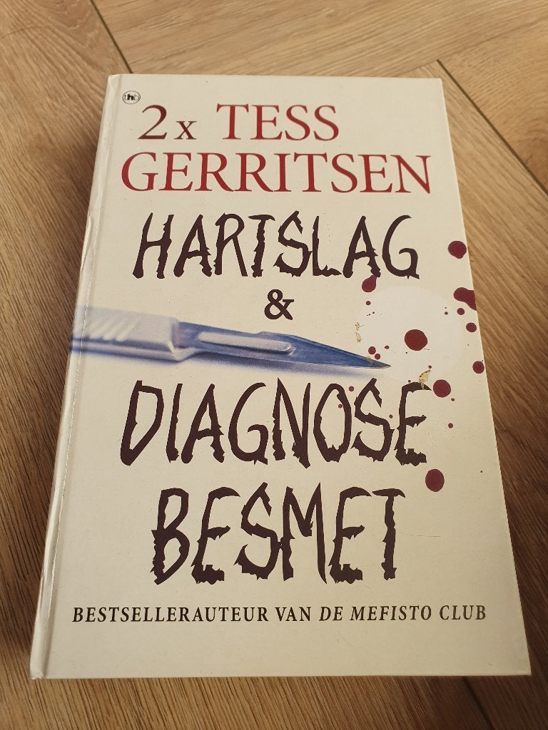 Tess Gerritsen – Hartslag & Diagnose besmet | 2 thrillers, Tess Gerritsen, Ophalen of Verzenden, Zo goed als nieuw, Amerika