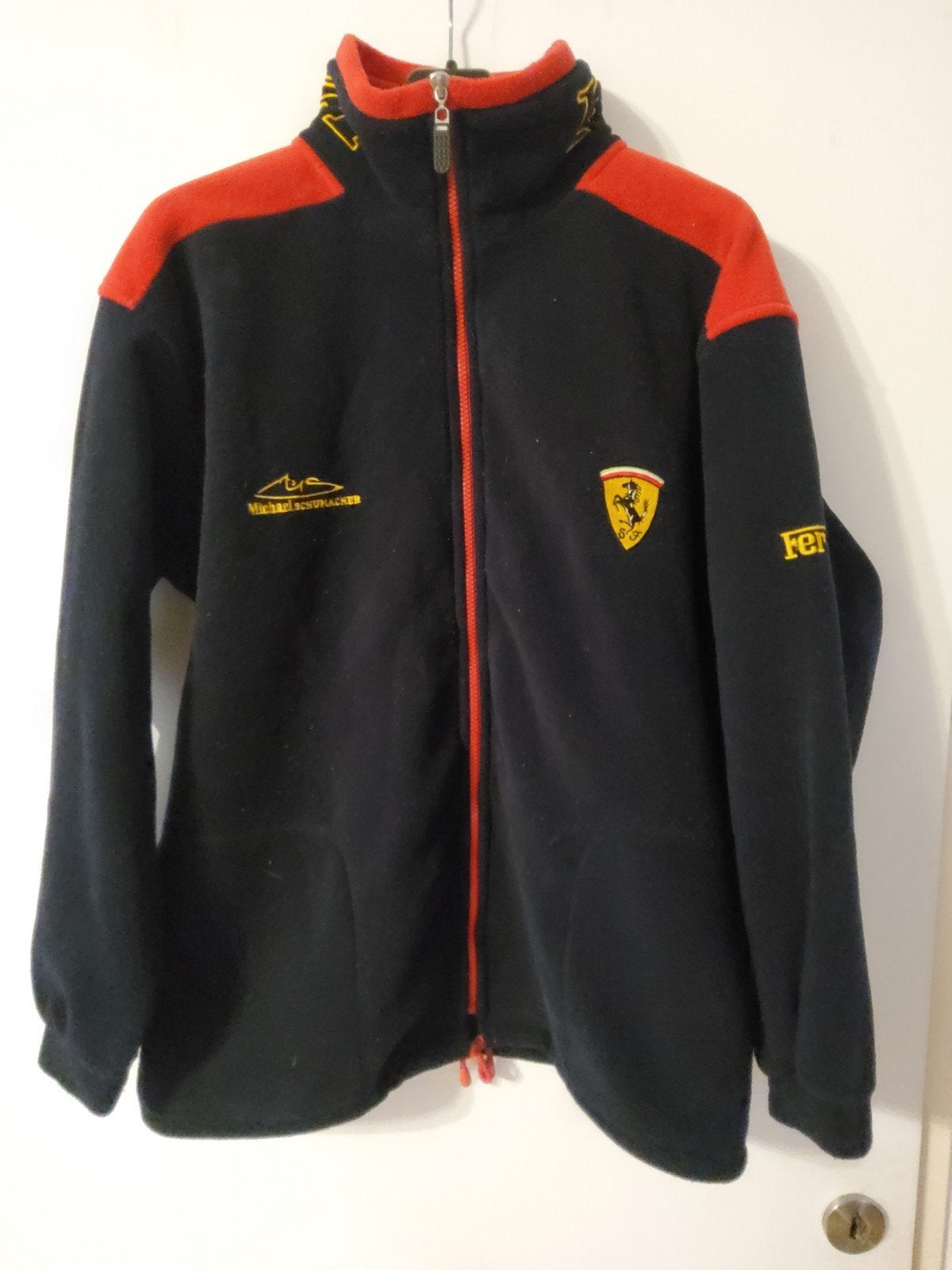Origineel Scuderia Ferrari 90's vest Michael Schumacher, Ferrari, Maat 48/50 (M), Ophalen of Verzenden, Gedragen