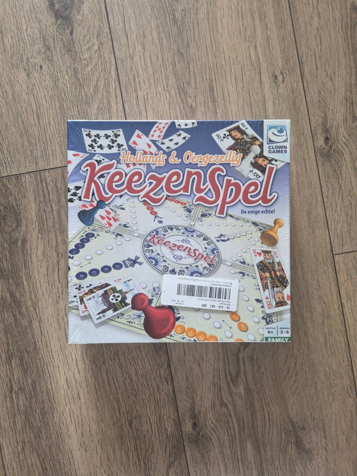 Keezenspel - Hollands & Oergezellig Bord- en Kaartspel, Vijf spelers of meer, Ophalen of Verzenden, Nieuw, Clown Games