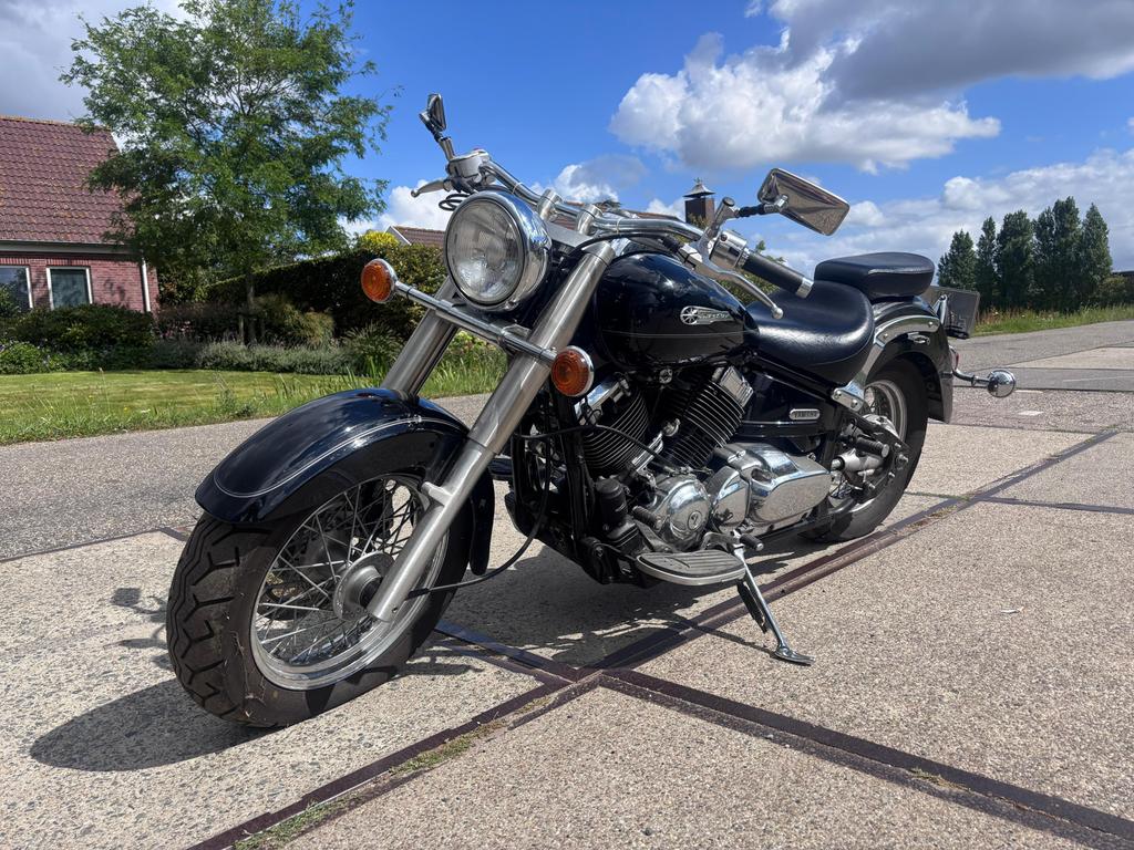 Yamaha Dragstar VM04 - Chopper - XVS 650A - weinig km!, 2 cilinders, Occasion, Particulier, Handgeschakeld