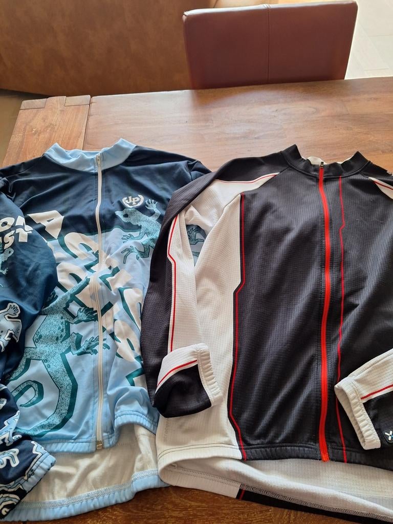2 fiets jasjes lange mouw maat M, Ophalen of Verzenden, Zo goed als nieuw, Bovenkleding