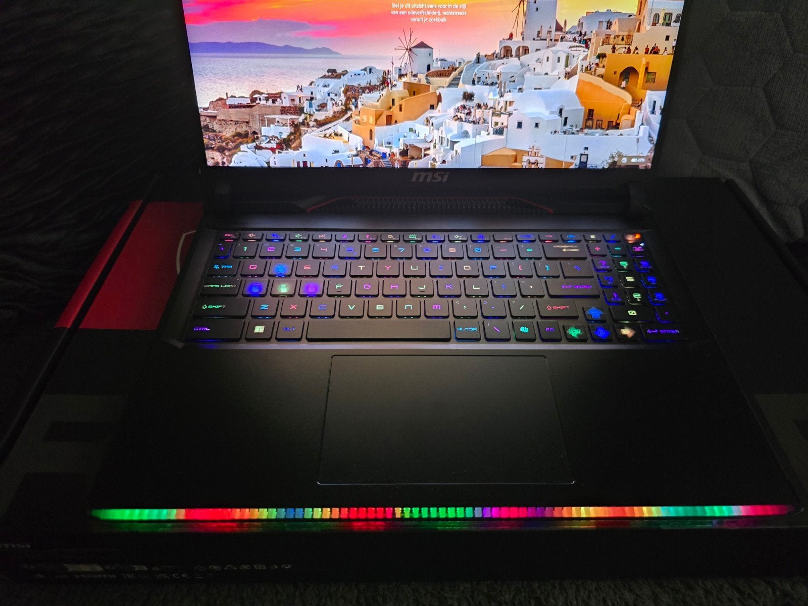 Tekoop MSI Raider GE68 HX 14VIG-415NL High-End Gaming Laptop, Computers en Software, Windows Laptops, Gebruikt, 16 inch, SSD, 4 Ghz of meer