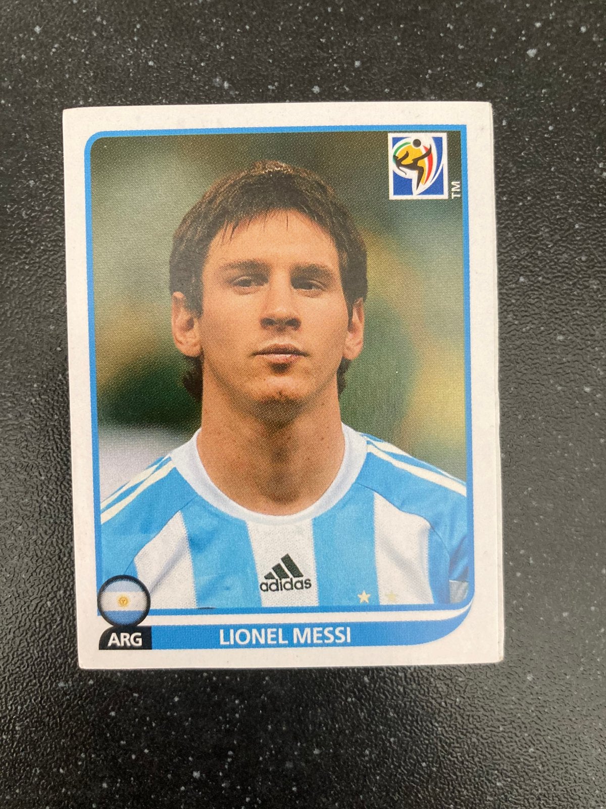 Panini WK 2010 Lionel Messi #122 - Sticker, Ophalen of Verzenden