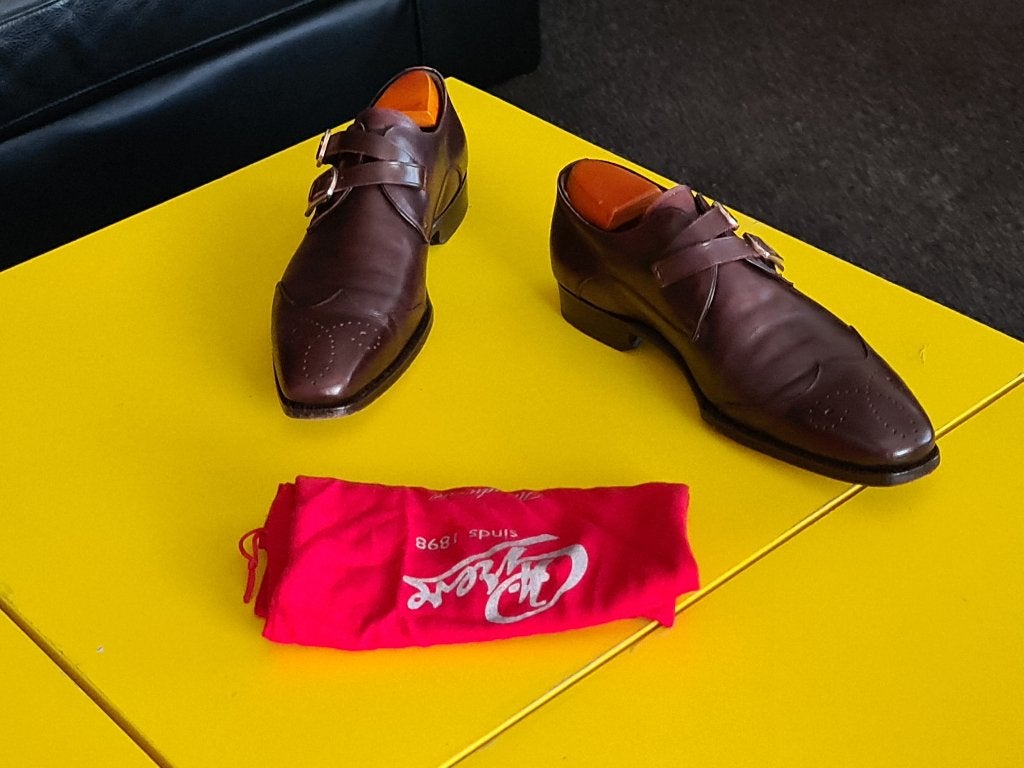 Prachtige GREVE gesp schoenen met Bruine kleur maat 41/5, Bruin, Verzenden, Greve, Gespschoenen