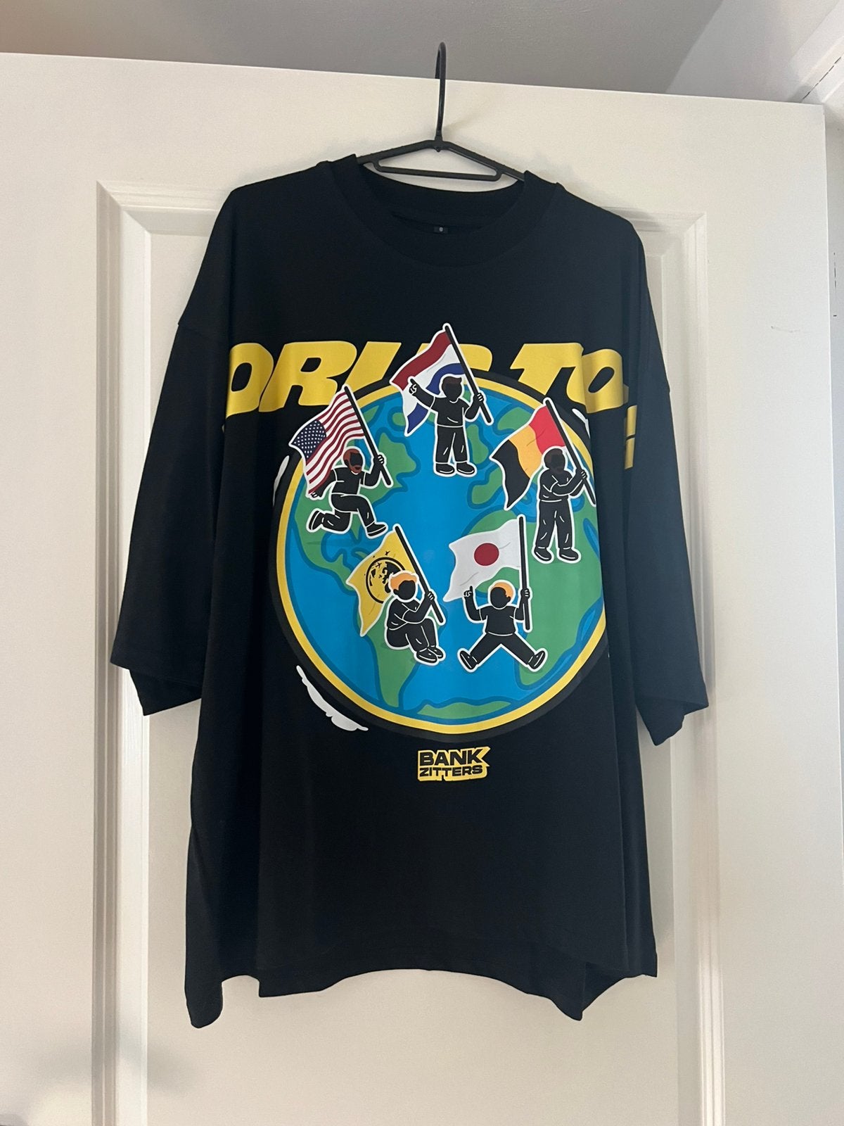 Bankzitters t shirt, Zwart, Ophalen of Verzenden, Zo goed als nieuw, Korte mouw