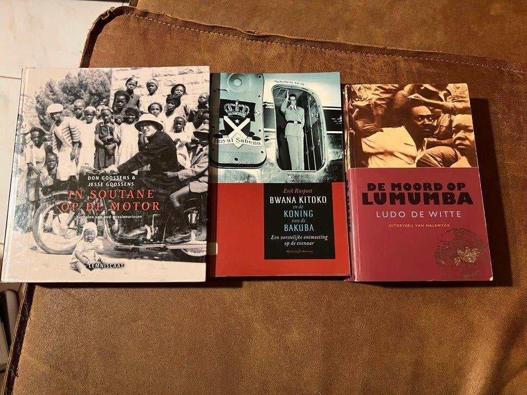 pakket boeken rond de geschiedenis van Kongo, de k, Ophalen of Verzenden, 20e eeuw of later, Gelezen, Afrika