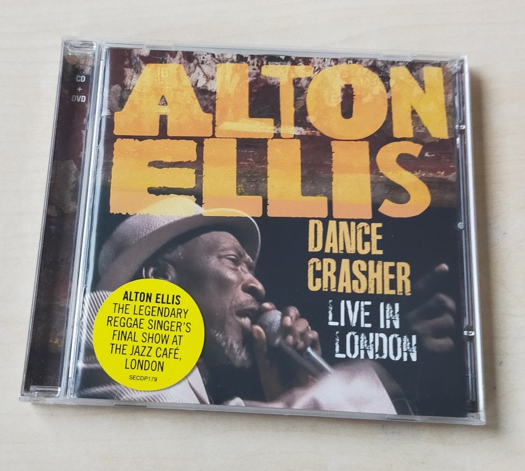 Alton Ellis - Dance Crasher CD + DVD Live In London