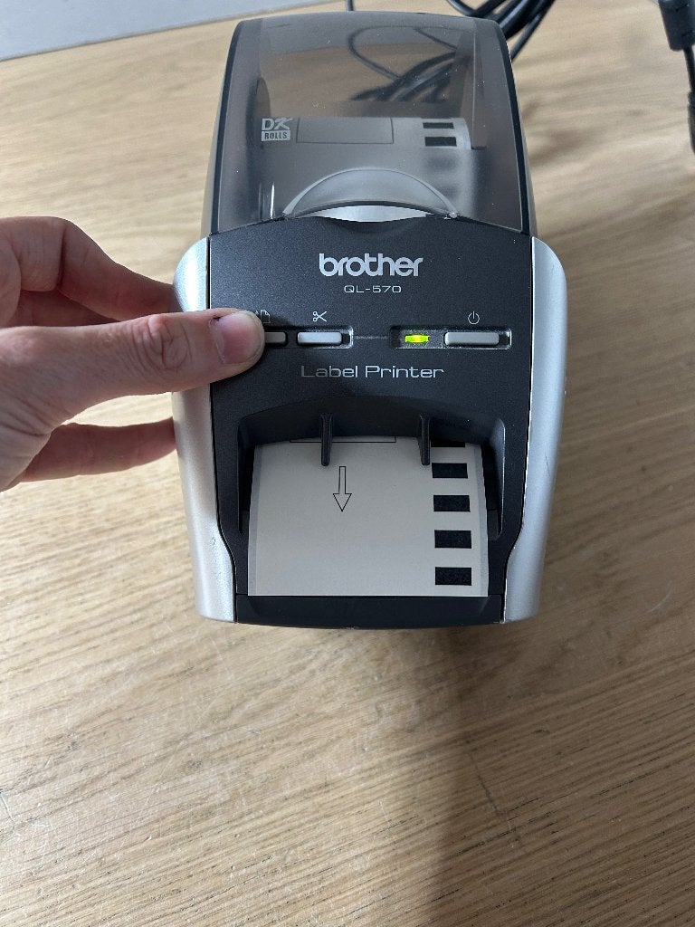 Brother QL-570 Labelprinter, Computers en Software, Labelprinters, Ophalen of Verzenden, Zo goed als nieuw