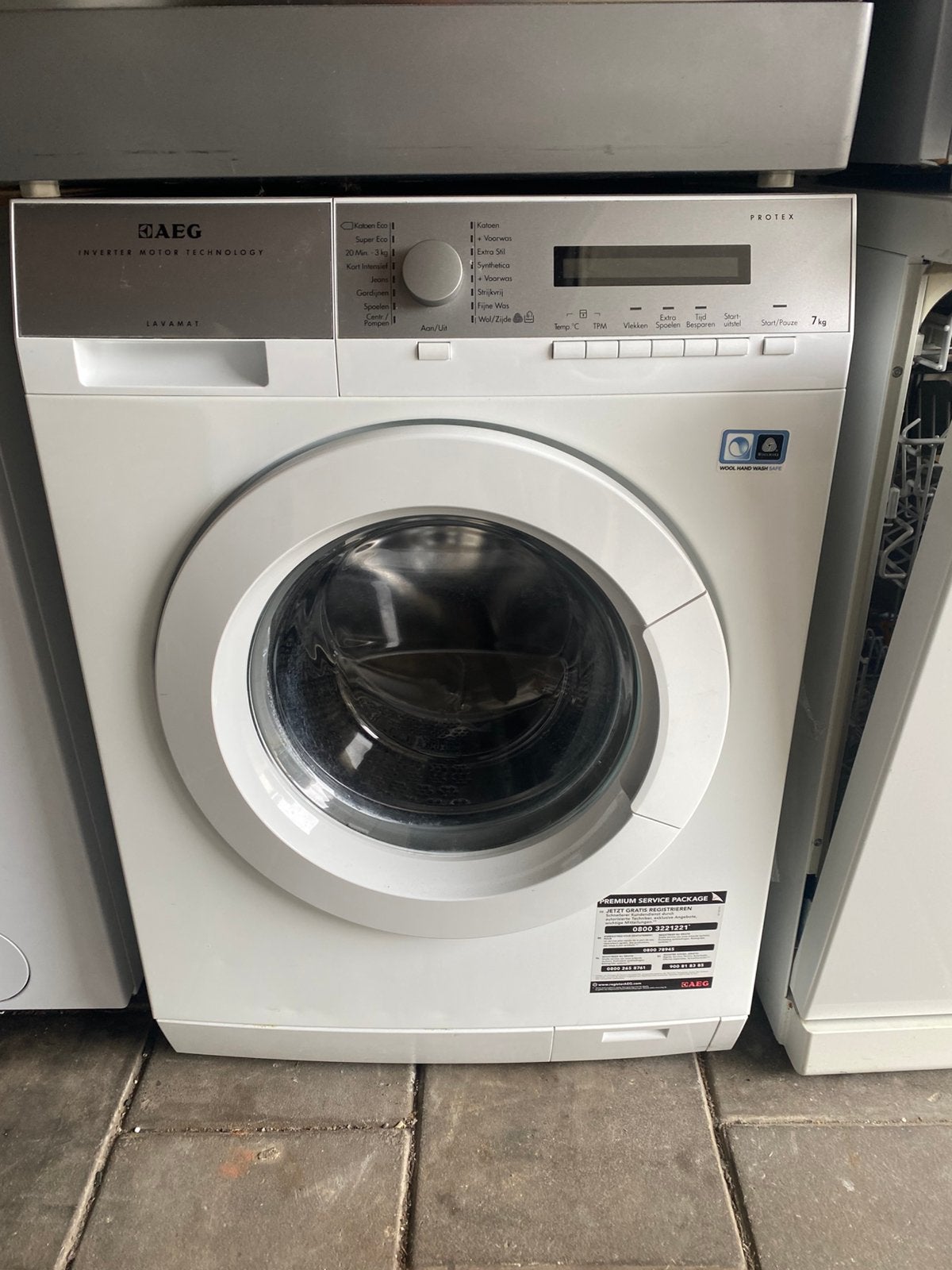 Wasmachine van AEG Protex, Ophalen, Zo goed als nieuw