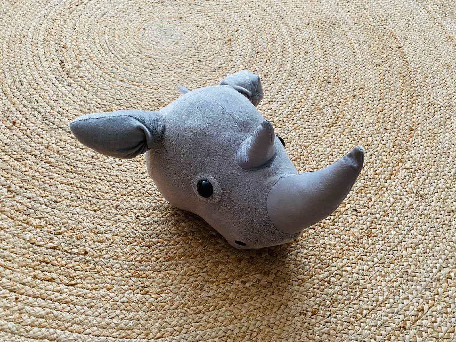 Wandhanger/ muurhanger/ muurdecoratie/ dierenkop (nieuw), Ophalen of Verzenden, Nieuw, Grijs, Wandhanger