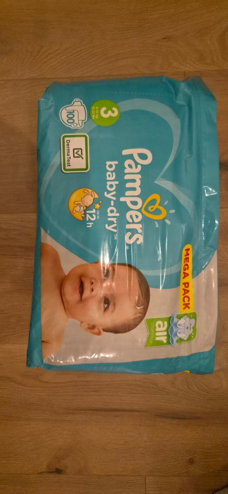Pampers Baby-Dry Luiers Maat 3 Mega Pack, Ophalen of Verzenden, Nieuw