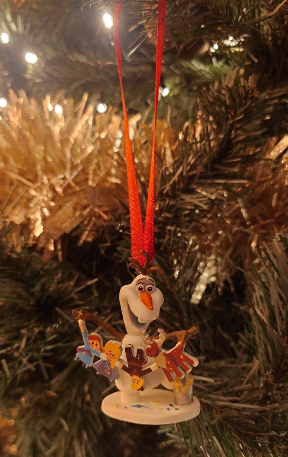 Disney Frozen Olaf kerst ornament hanger kerstbal, Ophalen of Verzenden, Nieuw