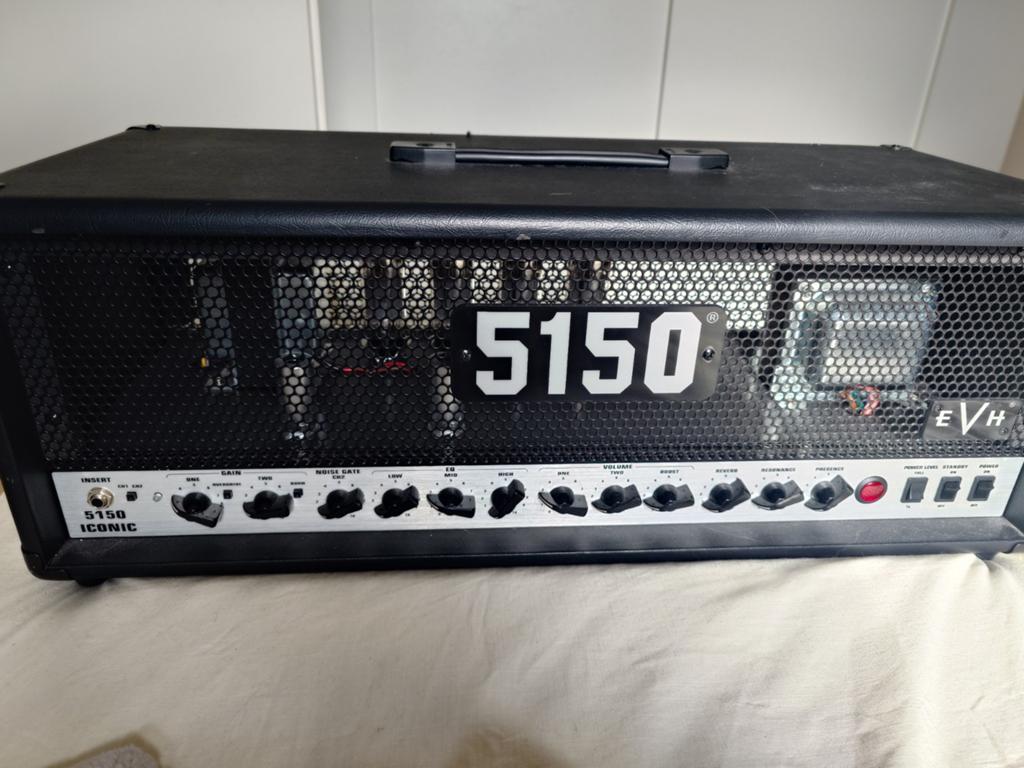 EVH 5150 Iconic (6L6) en EVH 2x12, Ophalen, Gebruikt, Gitaar, 50 tot 100 watt