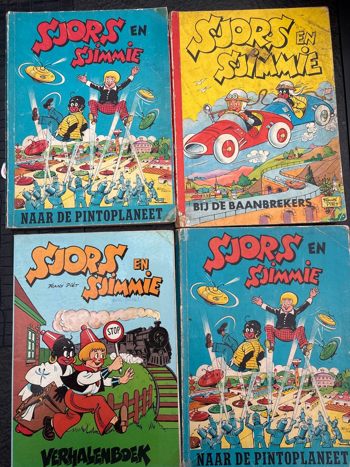Sjors en Sjimmie stripboeken - Grote collectie, Meerdere stripboeken, Ophalen of Verzenden, Gelezen