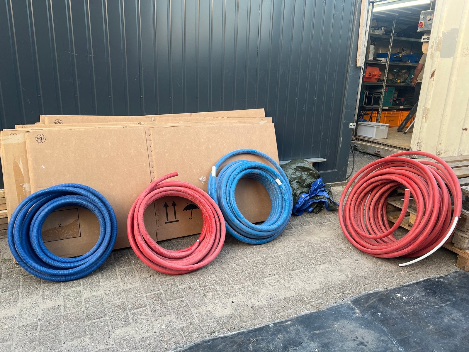 Warm- en koudwaterleidingen ( prijs zie beschrijving), Doe-het-zelf en Verbouw, Buizen en Afvoer, Ophalen, Overige materialen