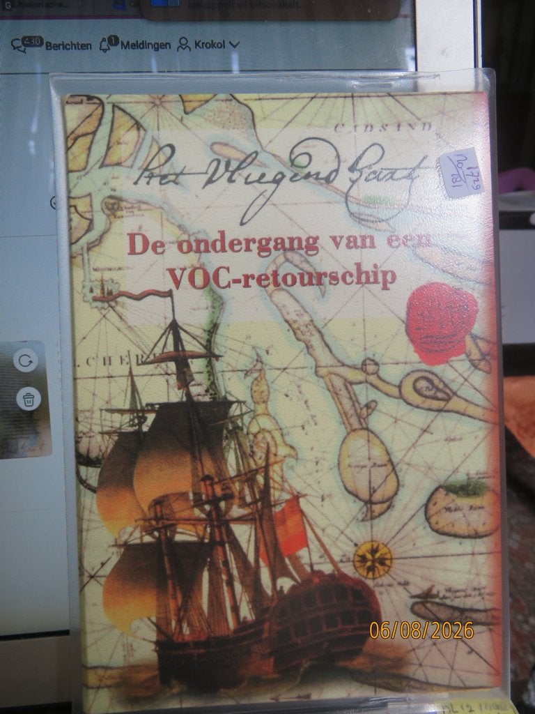 No.181- Ondergang VOC Ship Vliegend Hart met Dukaton lees, Vóór koninkrijk, Zilver, Losse munt, Overige waardes