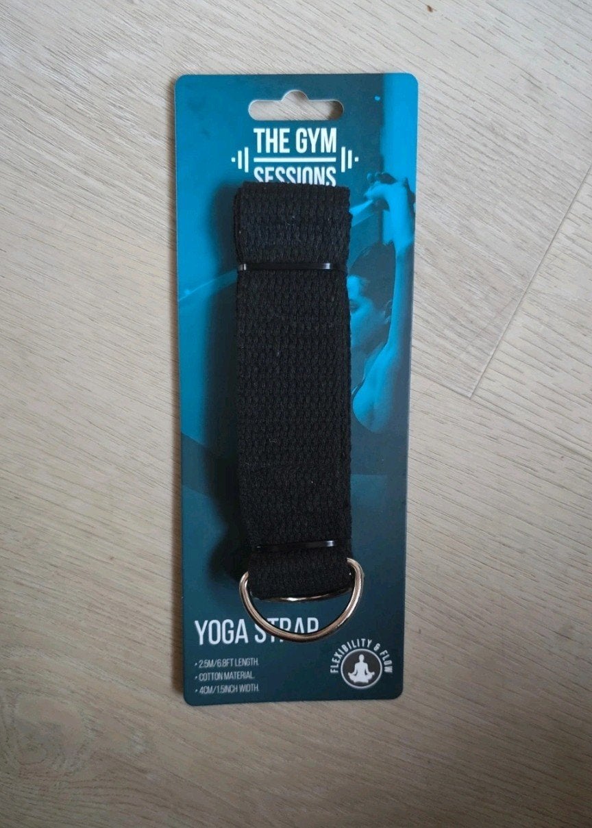 Fijne yoga riem 175cm - nog helemaal nieuw, Sport en Fitness, Yoga en Pilates, Ophalen of Verzenden, Nieuw, Yoga-accessoire