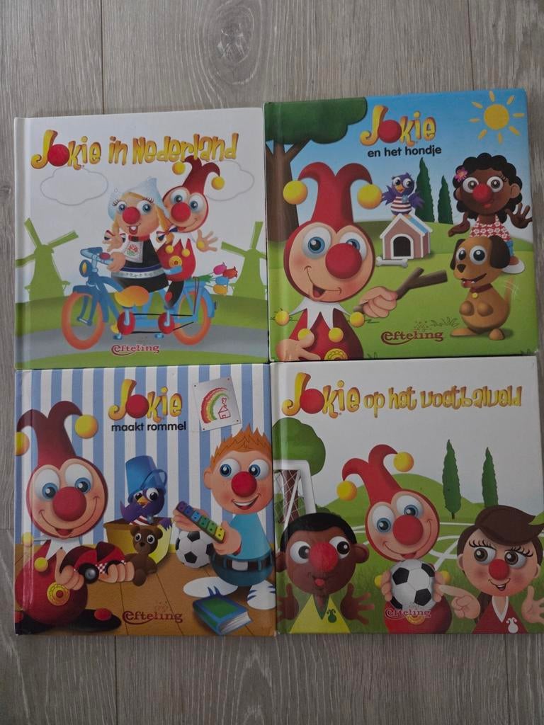 4x Jokie Efteling boeken, Ophalen of Verzenden, Gelezen, 3 tot 4 jaar